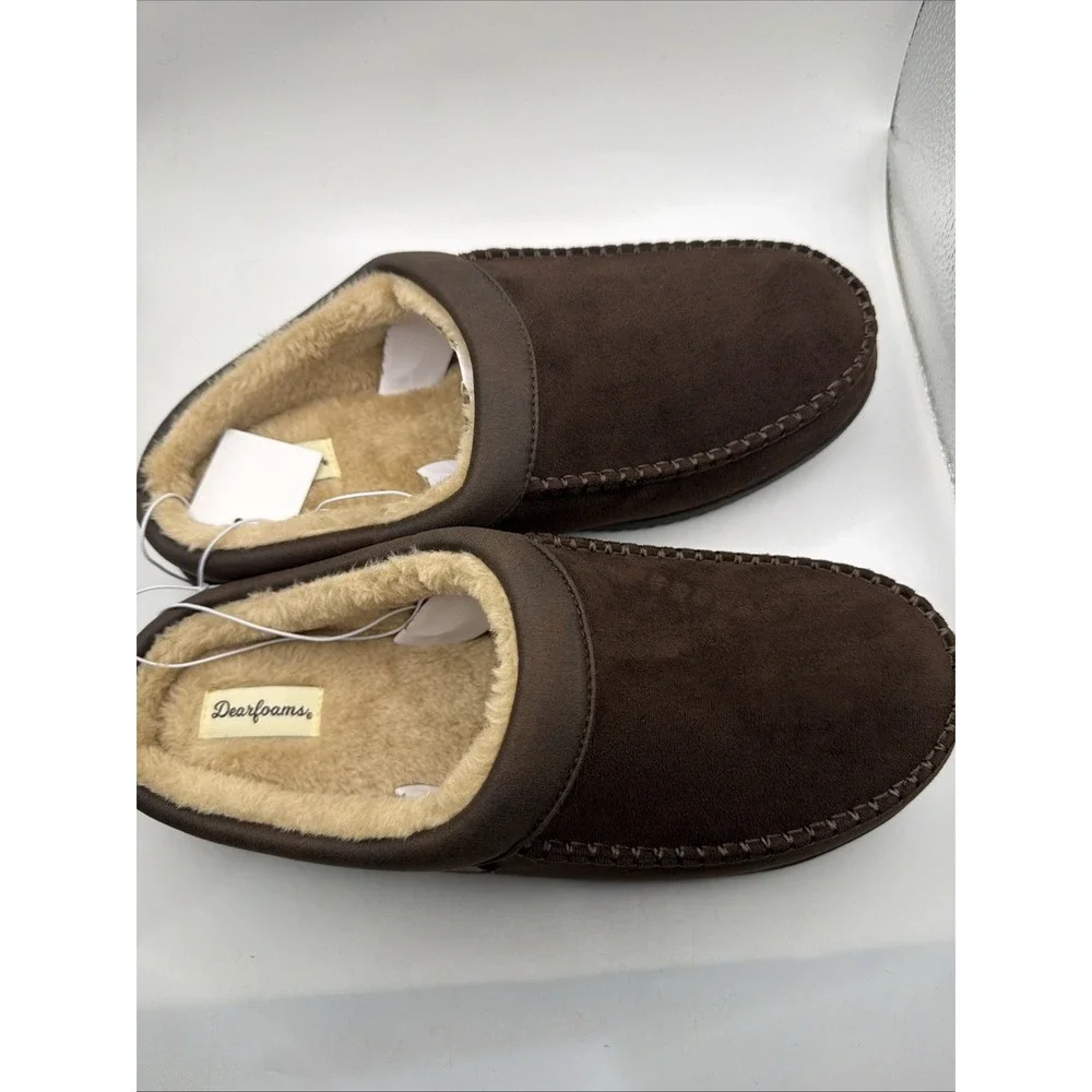 DEARFOAMS Total Comfort Men's Slippers Large US 11-12 UK 10-11 EU 44-45